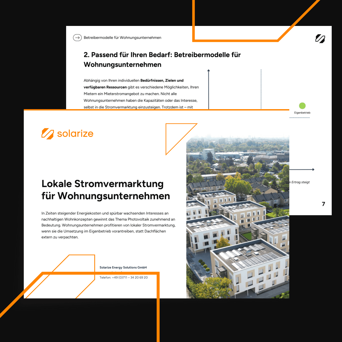 Erfahren Sie in unserem Whitepaper, wie Wohnungsunternehmen von lokaler Stromvermarktung profitieren können.