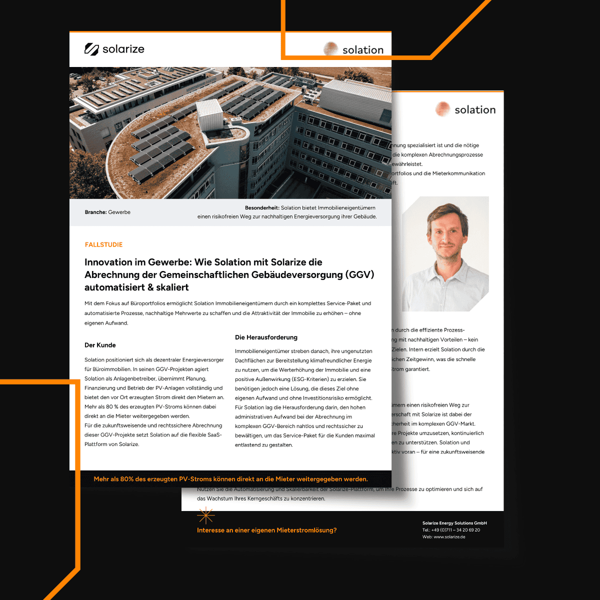 Erfahren Sie, wie Solation mit Solarize die Abrechnung der Gemeinschaftlichen Gebäudeversorgung (GGV) automatisiert & skaliert!
