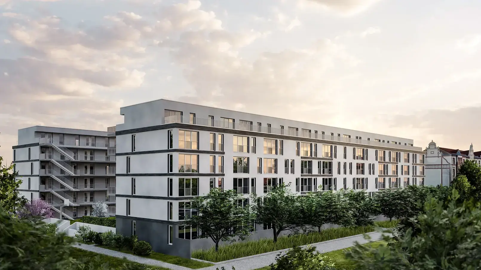 Mieterstromprojekt in der Hoferstraße in Leipzig von ALVA Energie